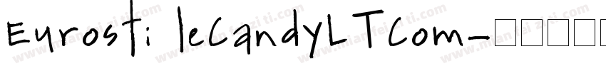 Eurosti leCandyLTCom字体转换